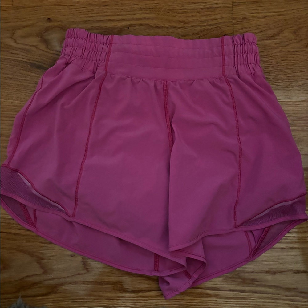 lululemon athletica Women's Fuchsia Athletic Shorts